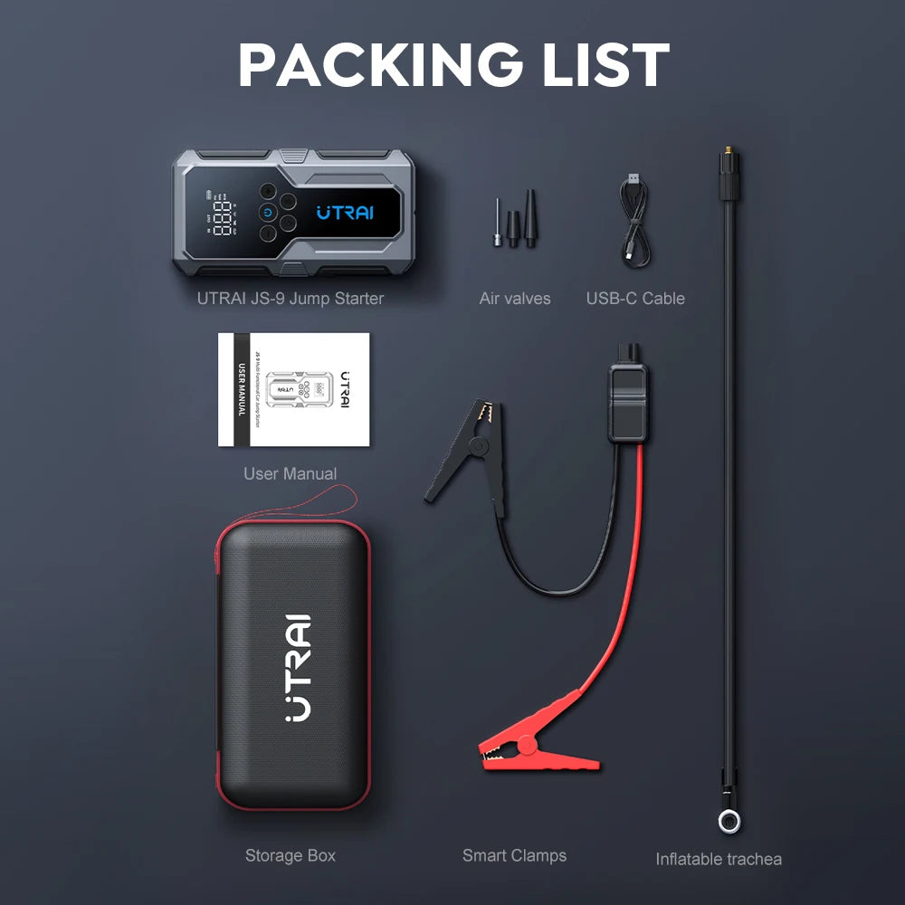 1500A Car Jump Starter Portable Power Bank