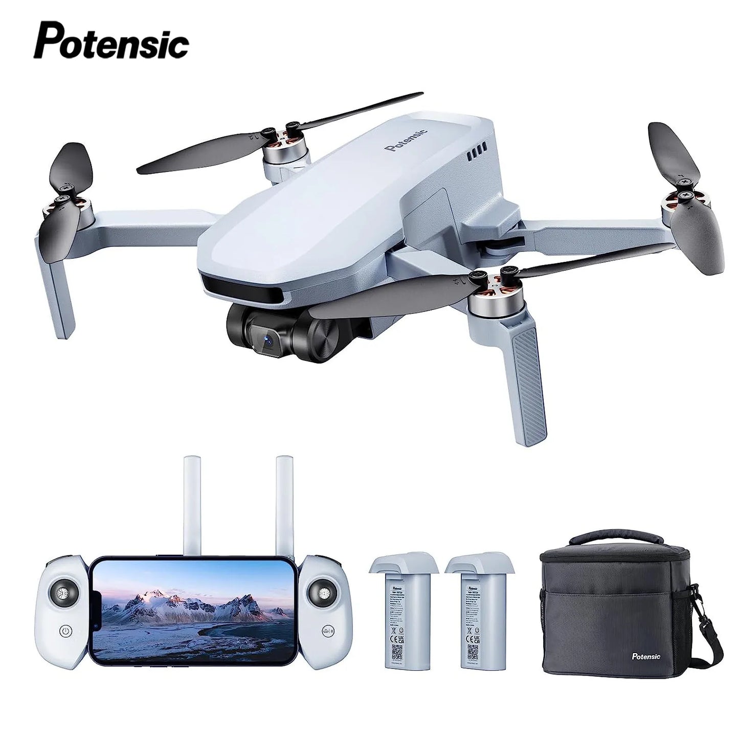 Potensic C0 Single Axis Gimbal 4K GPS Drone