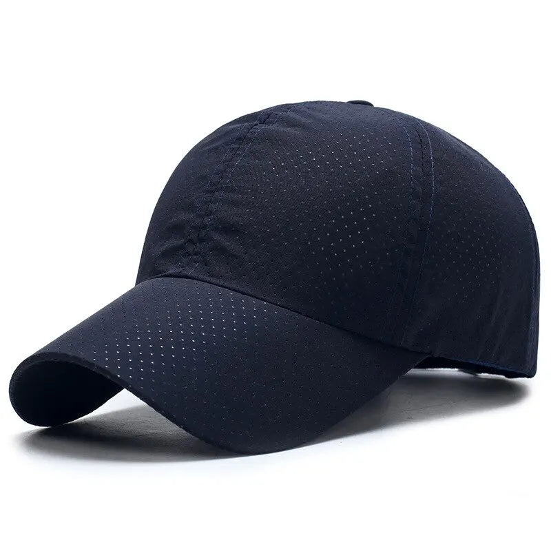 Spring Summer Solid Colour Mesh Cap