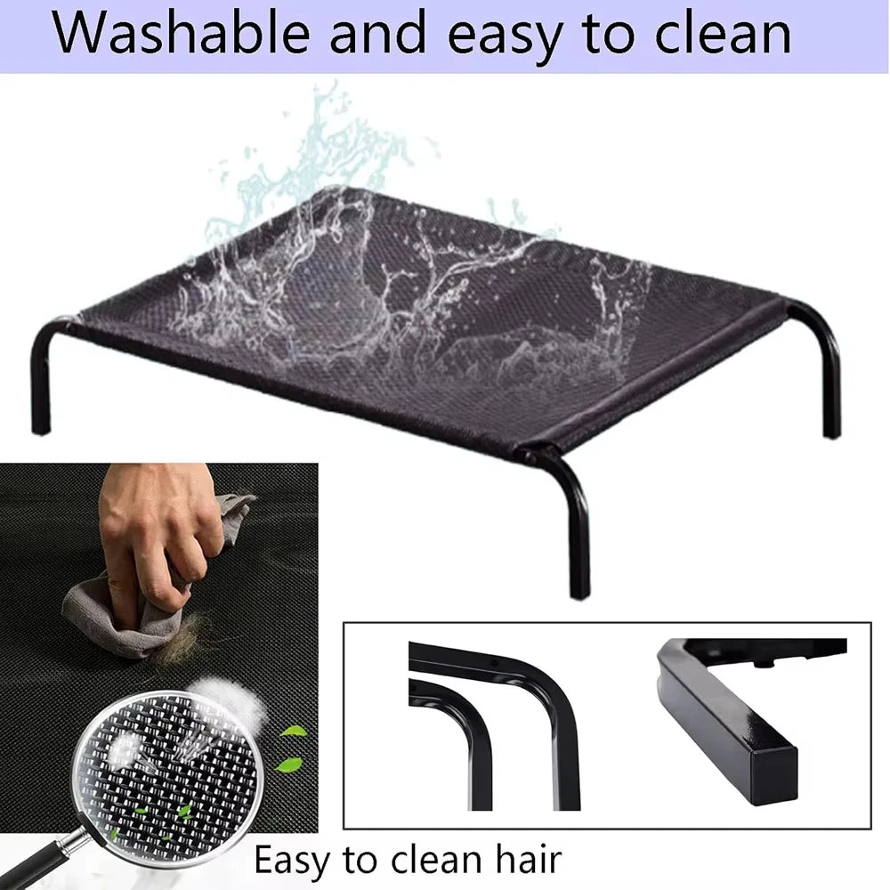 BRIEFNESS Waterproof Elevated Dog Bed