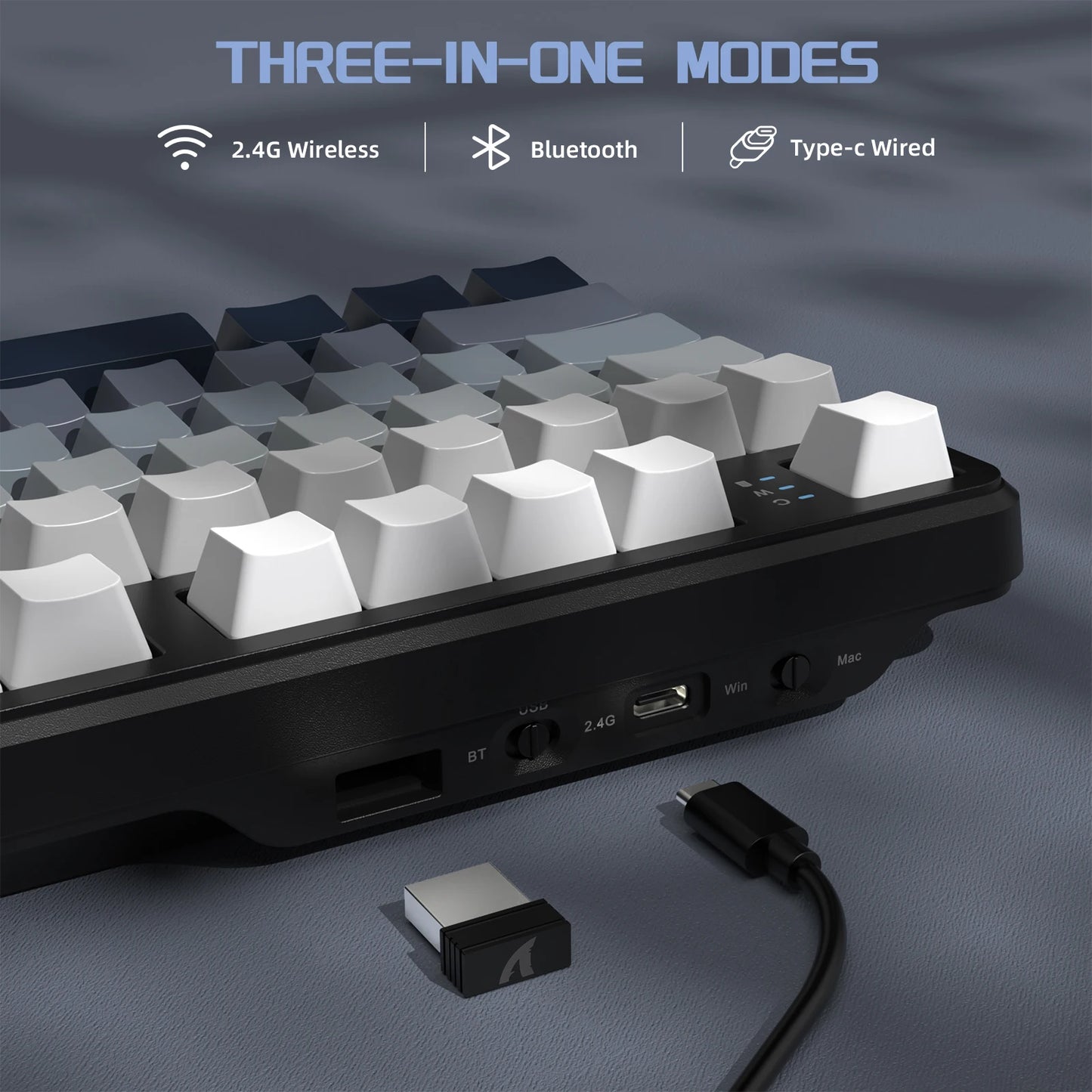 ATTACK SHARK X87 Wireless Mechanical Keyboard