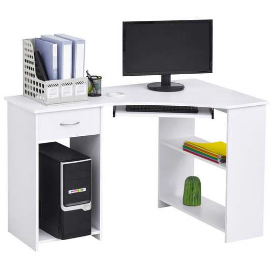 L-Shaped Corner Computer Desk