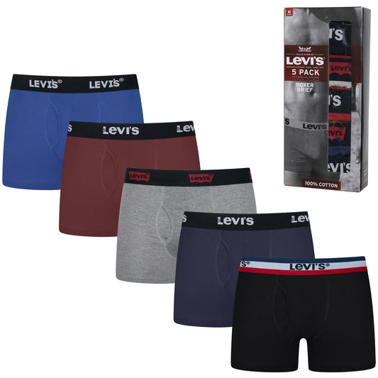 Levi's 5 Pack Boxer Shorts