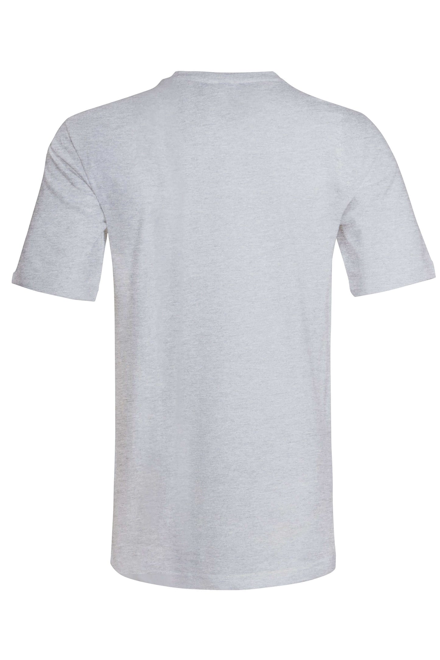 Pack of 3 Men's Plain T-Shirts Soft Breathable Cotton Polyester Blend Short Sleeve