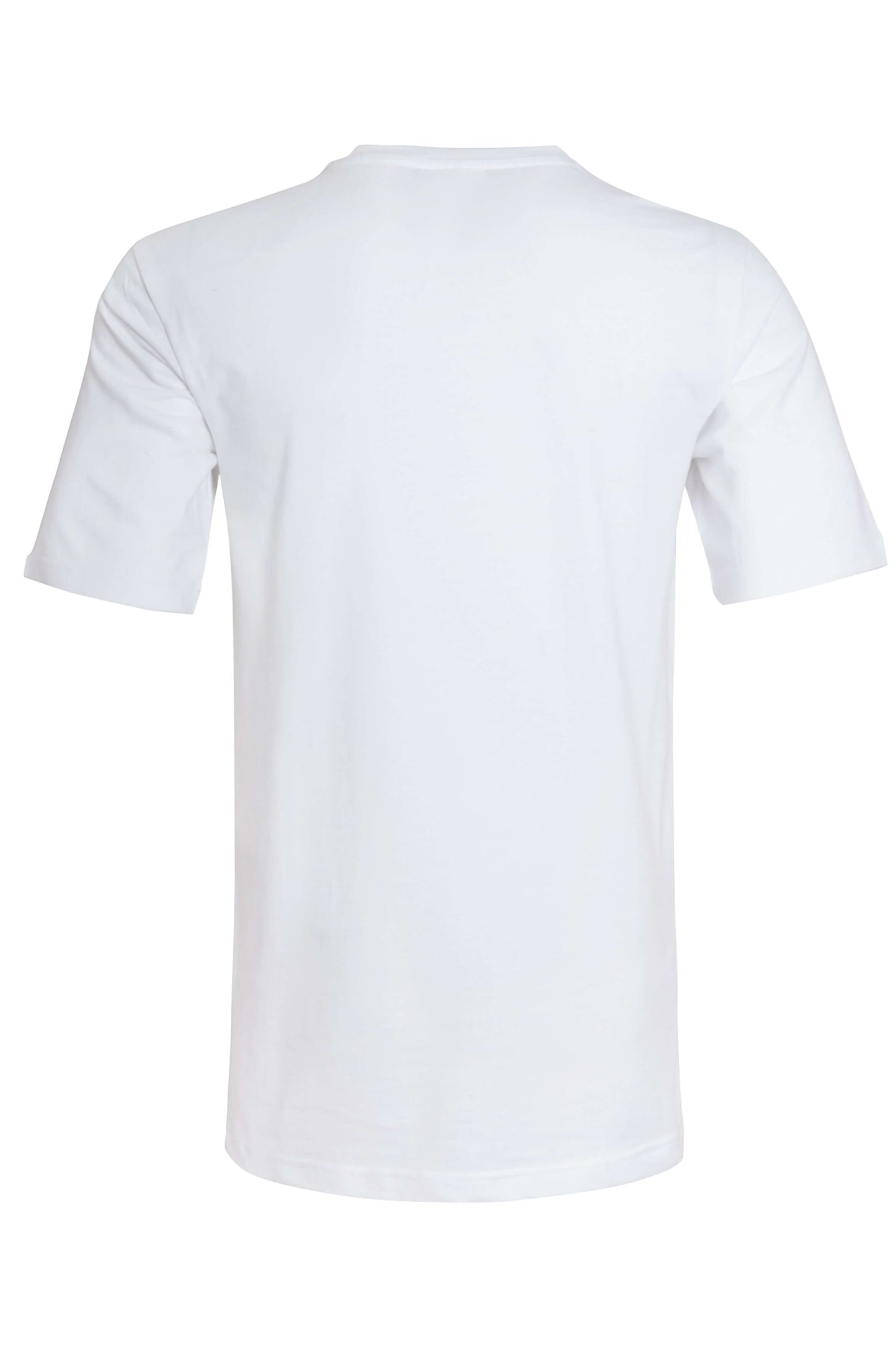 Pack of 3 Men's Plain T-Shirts Soft Breathable Cotton Polyester Blend Short Sleeve
