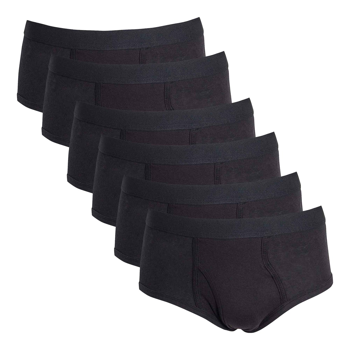 Pack of 6 Men's Cotton Briefs