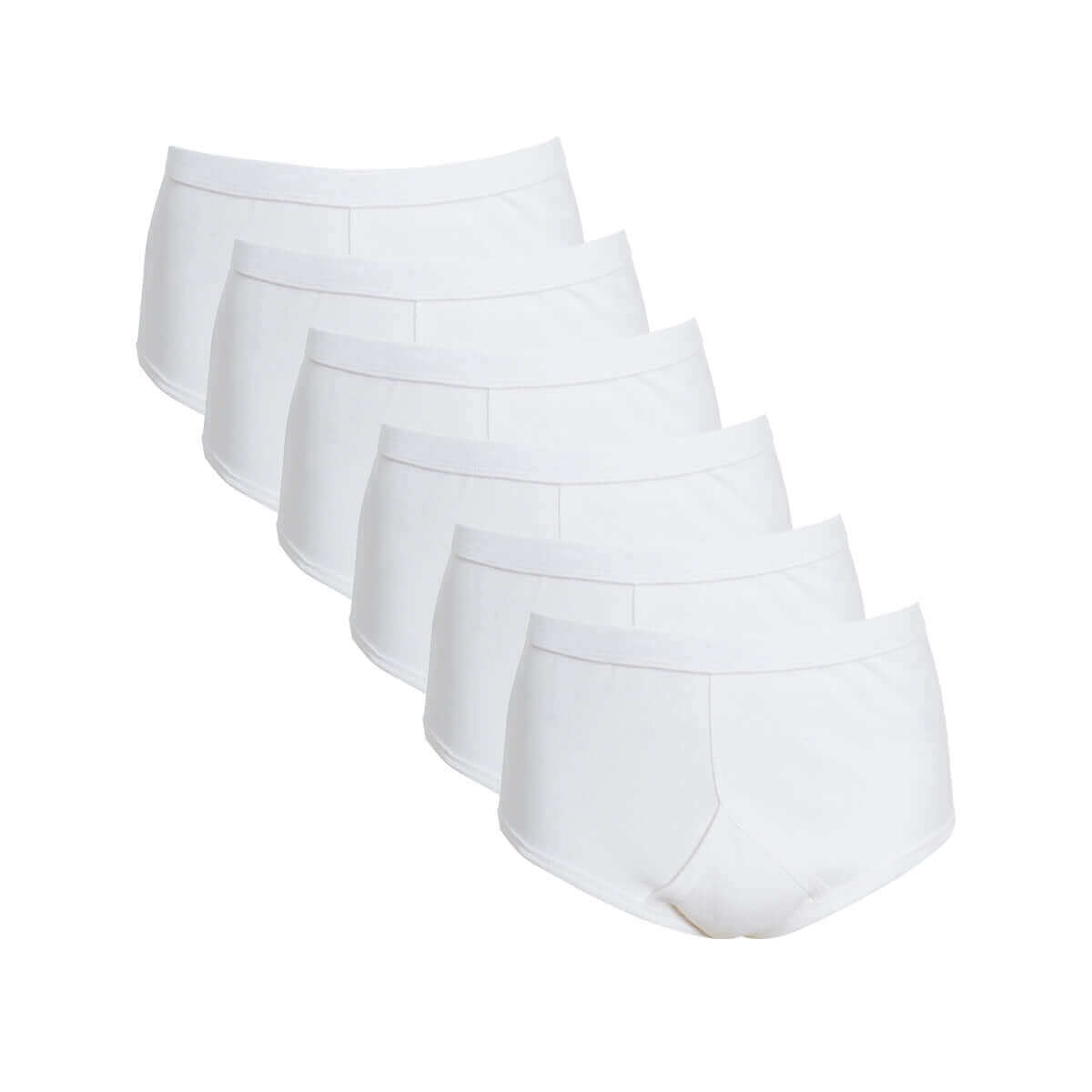 Pack of 6 Men's Cotton Y Front Underpants