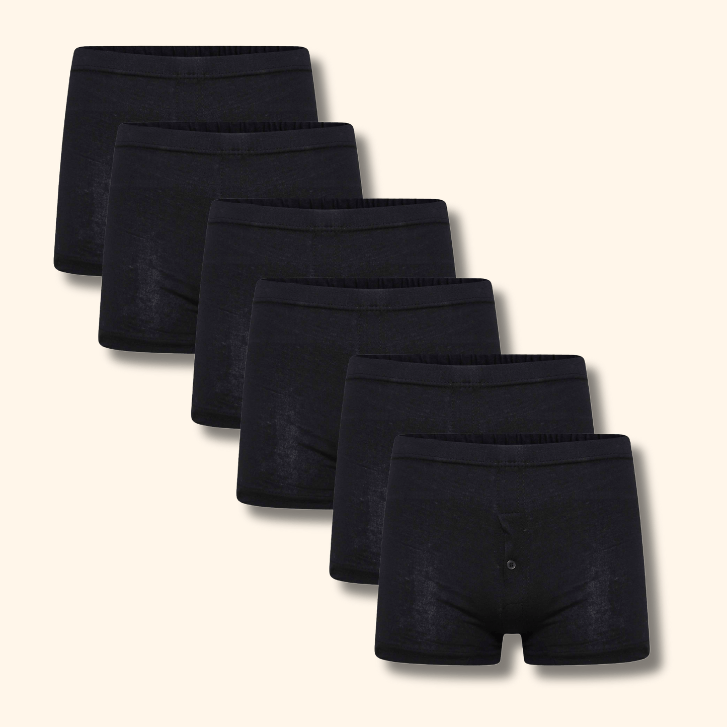 Pack Of 6 Men's Jersey Boxer Shorts